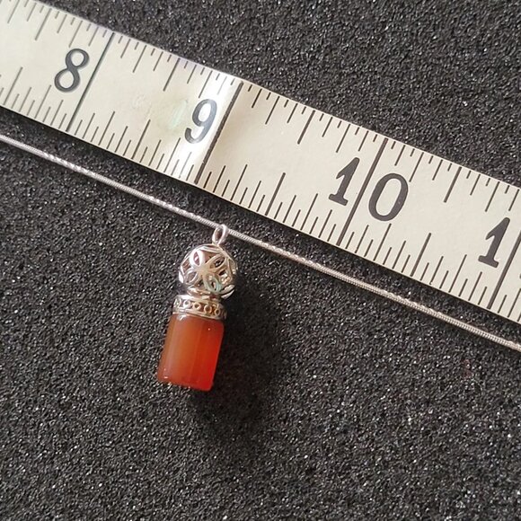 Crystal Stone Necklace - 18" Total Length **BRAND NEW** - Picture 3 of 4